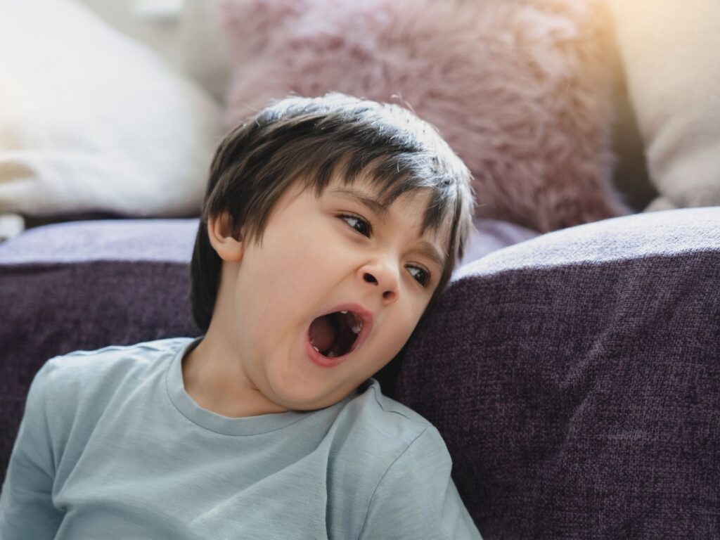 exhausted child sleep related to tongue tie